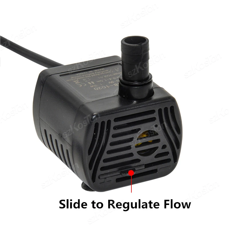 5V USB Fish Tank Submersible Water Pump Mini Pump Low Noise Brushless Motor Pump Aquarium Accessories Home Pet Supplies