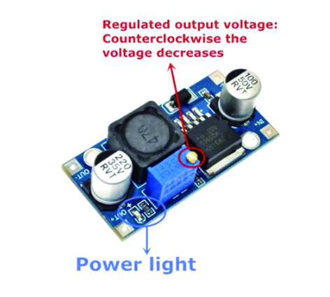 3A Voltage regulator lm2596 LM2596S DC-DC 3-40V adjustable step-down power Supply module