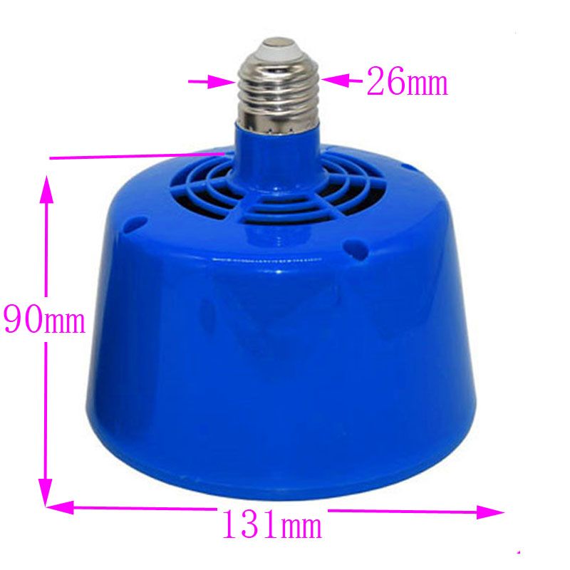 Heating Fan Lamp 100/200/300W Adjustable Heating Lamp for Chickens Bird Chick Incubator Temperature Controller Heater Farm Tool