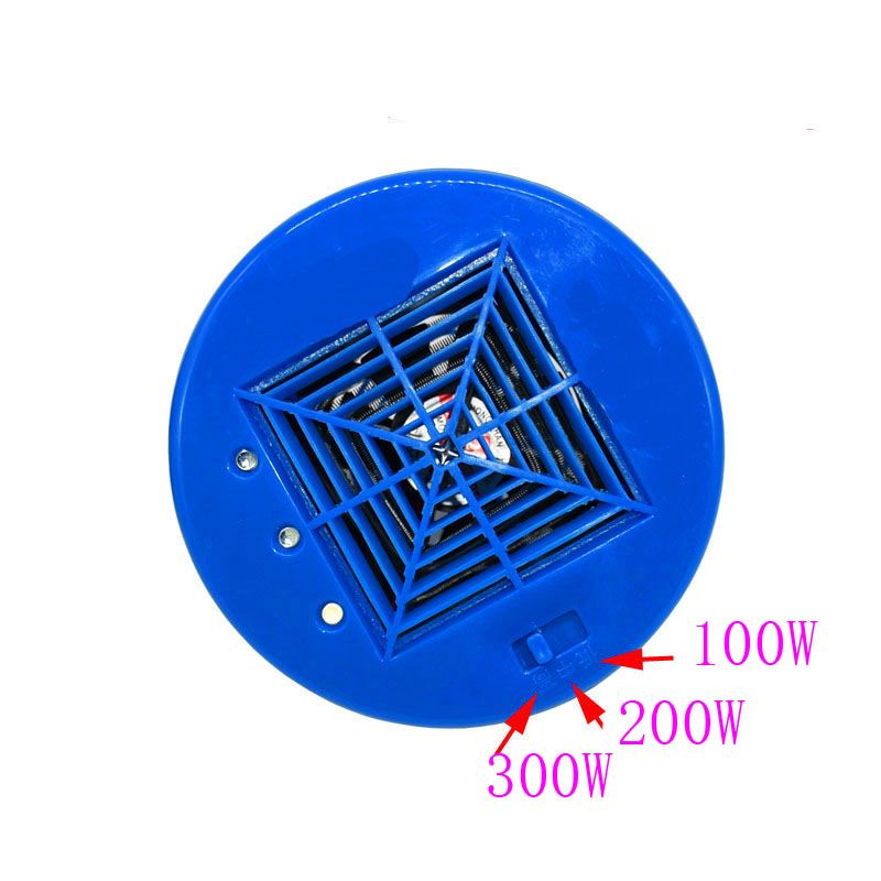 Heating Fan Lamp 100/200/300W Adjustable Heating Lamp for Chickens Bird Chick Incubator Temperature Controller Heater Farm Tool