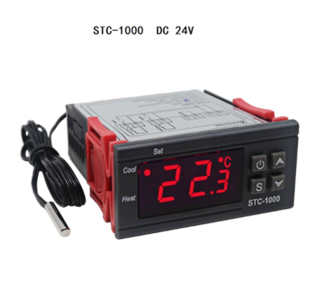 Digital Temperature Controller Thermostat Thermoregulator incubator Relay LED 10A Heating Cooling STC 1000 STC1000 12v 24v