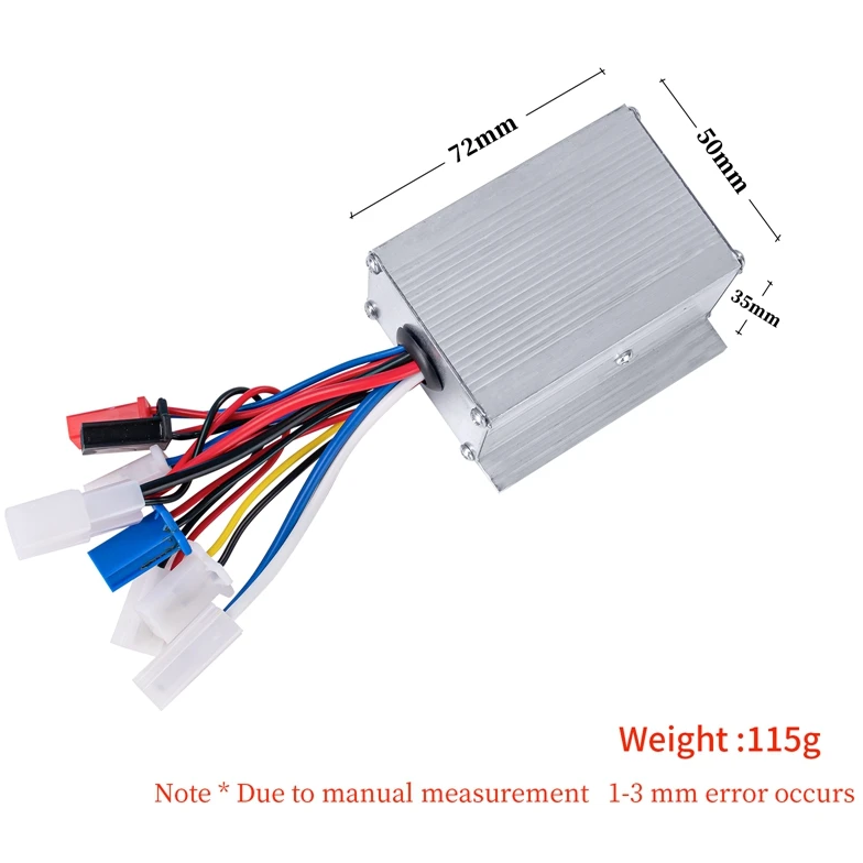 Brushed Controller 24v 250w Speed Controller for DC Brush Motor Electric Bike Controller Electric Bicycle Parts LB27