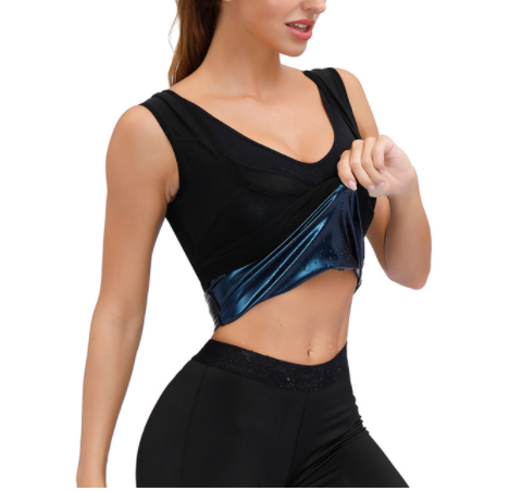 Men Neoprene Sweat Sauna Vest Body Shapers Vest Waist Trainer Slimming Tank Top Shapewear Corset Gym Women Fat Burner