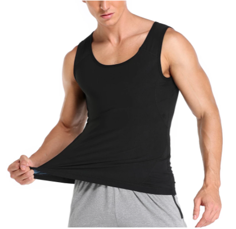 Men Neoprene Sweat Sauna Vest Body Shapers Vest Waist Trainer Slimming Tank Top Shapewear Corset Gym Women Fat Burner