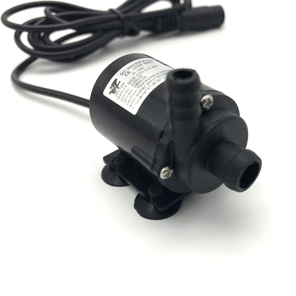 JT-160A DC 5V~12V 240L/H Micro Aquarium Submersible Mini Water Pump For Fish Tank Max Lift 120l/h