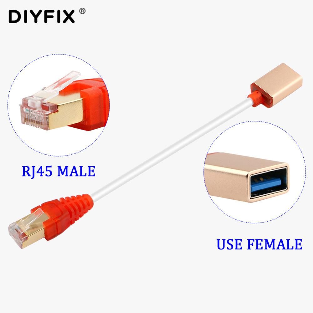 Micro USB RJ45 All in 1 Boot Cable for Qualcomm EDL/DFC/9008 Mode Support Fast Charge MTK/SPD Box Octopus Box Dongle USB Adapter