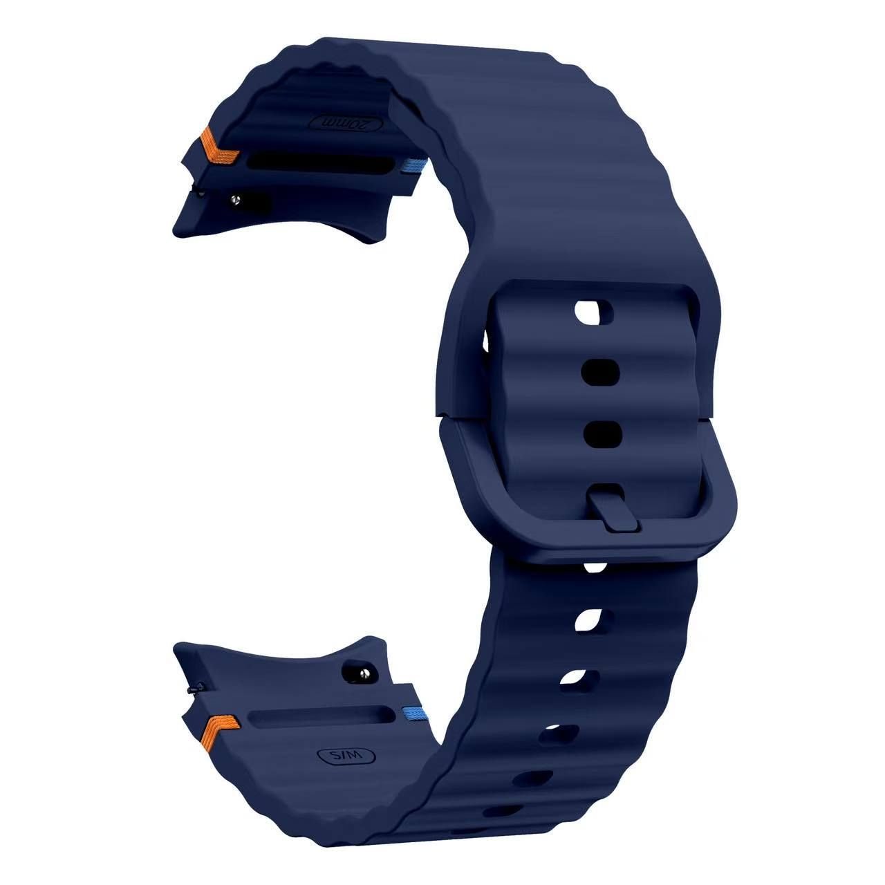 Original Silicone Strap for Samsung Galaxy Watch 7 6 5 4 40mm 44mm 5Pro 45mm Bracelet for Galaxy Watch 4 6Classic 43mm 47mm Band