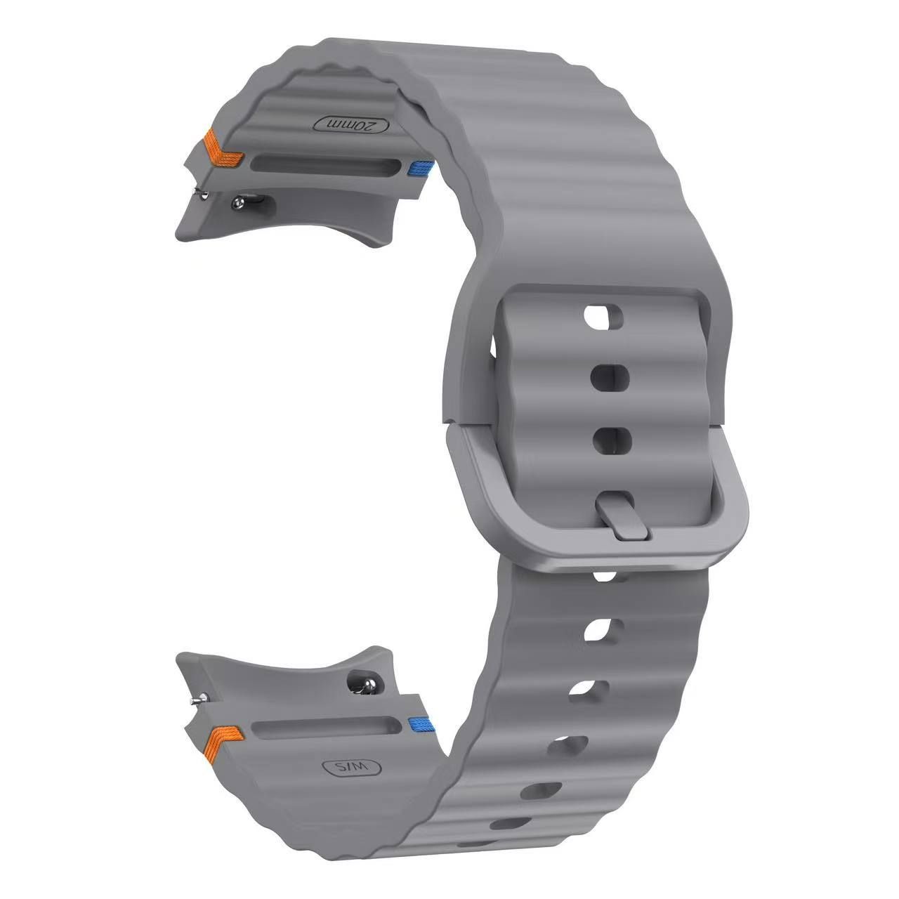 Original Silicone Strap for Samsung Galaxy Watch 7 6 5 4 40mm 44mm 5Pro 45mm Bracelet for Galaxy Watch 4 6Classic 43mm 47mm Band