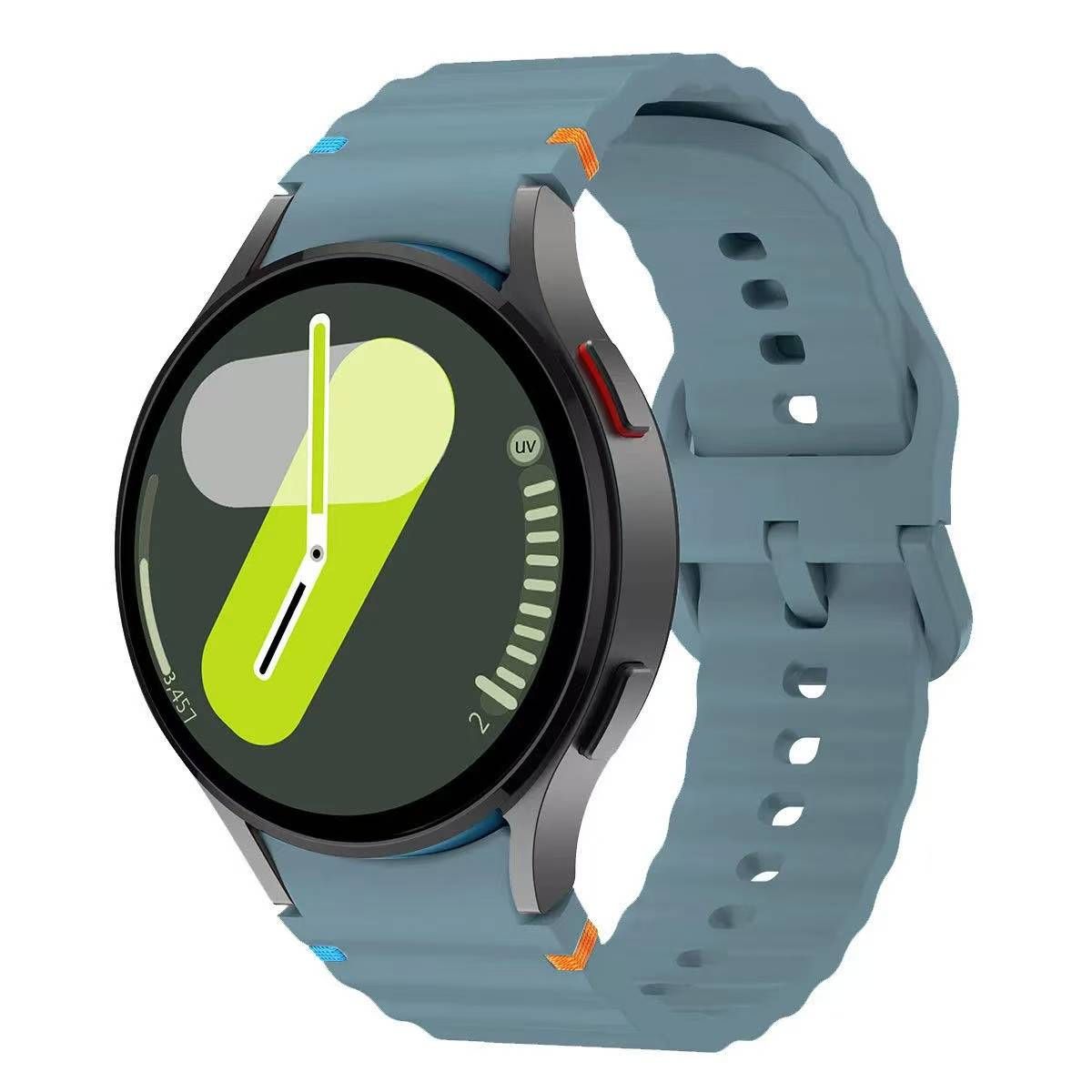 Original Silicone Strap for Samsung Galaxy Watch 7 6 5 4 40mm 44mm 5Pro 45mm Bracelet for Galaxy Watch 4 6Classic 43mm 47mm Band
