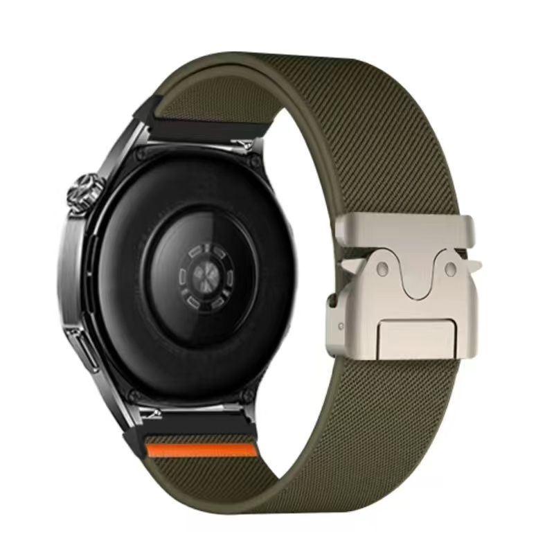 20mm 22mm Elastic Strap for Samsung Galaxy Watch 7 6 5 4 40mm 44mm 6Classic 47mm Nylon Band for Huawei Watch GT5 4Pro 3 Bracelet