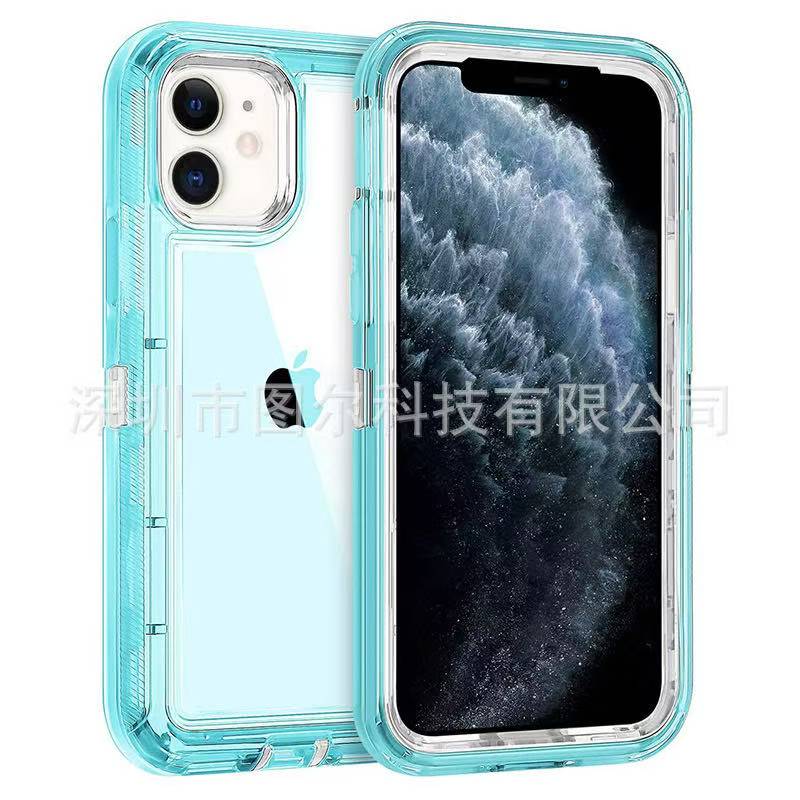 Military Level Heavy Duty Hard  3IN1 Transparent Shockproof  For iPhone 17 17pro  17air 17promax 14 13 11 15 16 Pro Max  Case
iphone12 12pro 12promax 11 11pro 11promax XS Xsmax XR