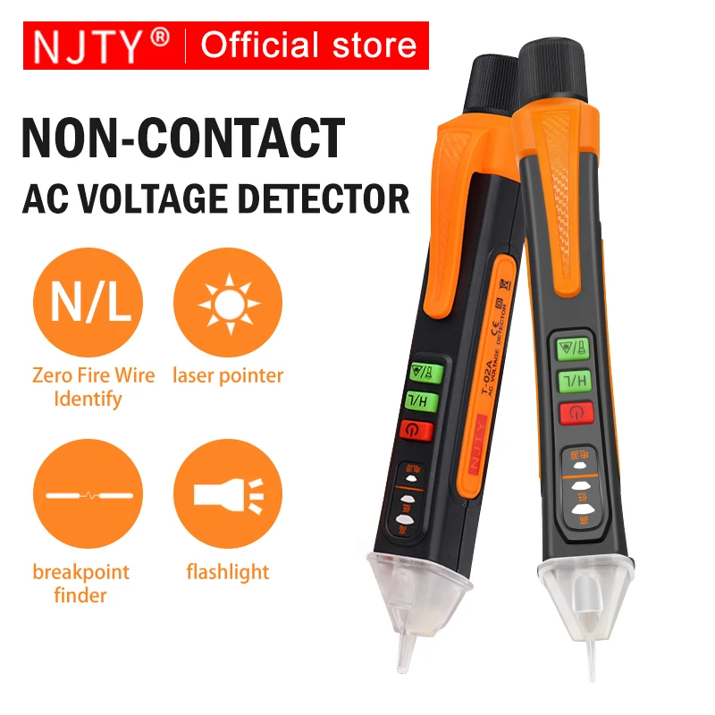 Voltage Detector Smart Non-Contact Voltage Tester Pen Meter 12-1000V Current Electric Sensor Test Pencil Voltage Indicator