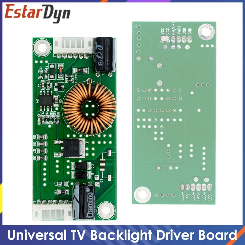 LED LCD Universal TV Backlight Constant Current Backlight Lamp Driver Board Boost Step Up Module 10.8-24V to 15-80V 14-37 Inch
