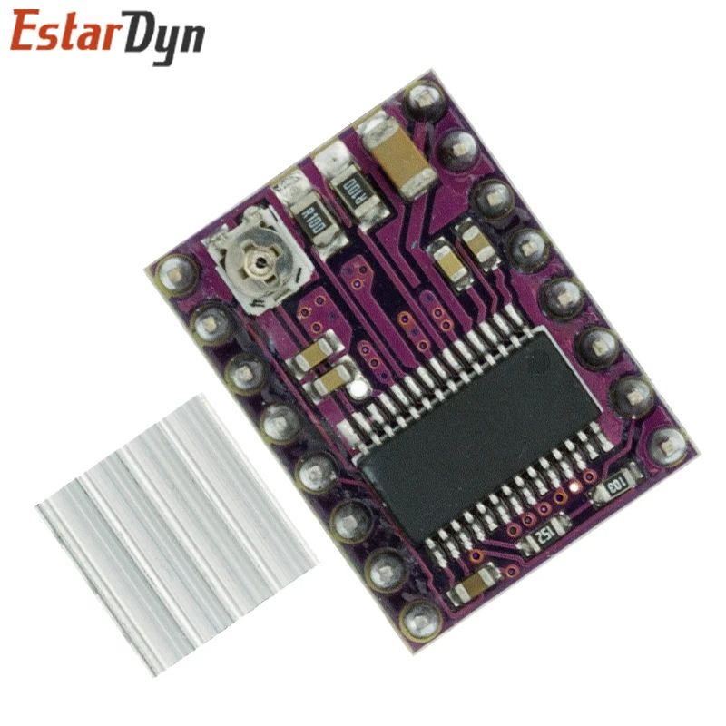 3D Printer Parts A4988 DRV8825 Stepper Motor Driver With Heat sink For SKR V1.3 1.4 GTR V1.0 RAMPS 1.4 1.6 MKS GEN V1.4 board