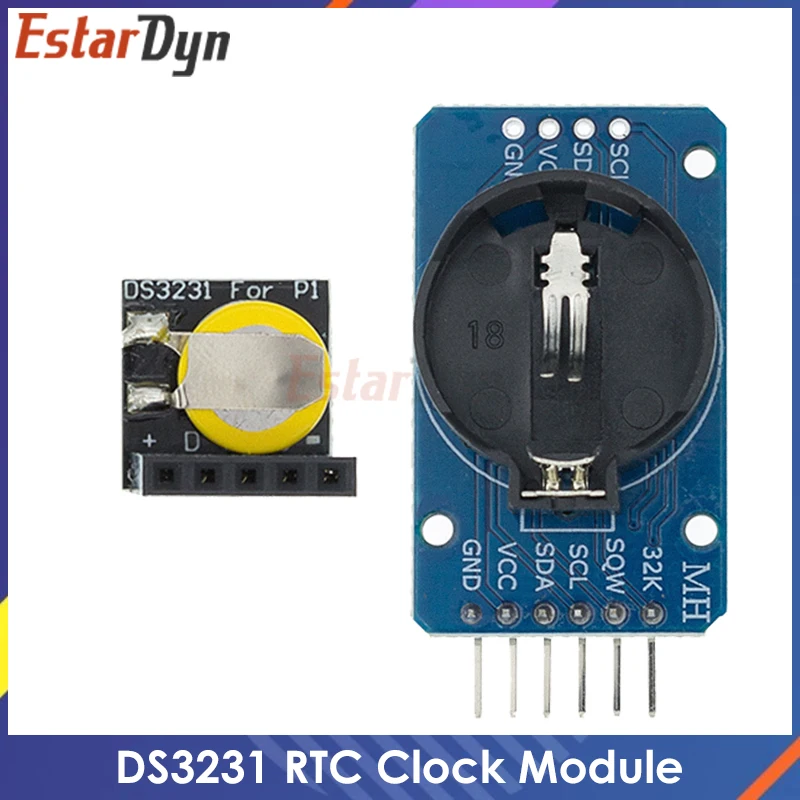 DS3231 AT24C32 IIC Module Precision Clock Module DS3231SN / DS3231M Memory 3.3V/5V For Raspberry Pi