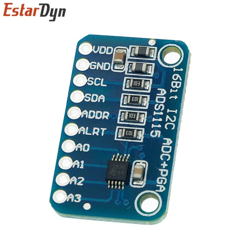 ADS1115 ADC ultra-compact 16-precision ADC Module development board