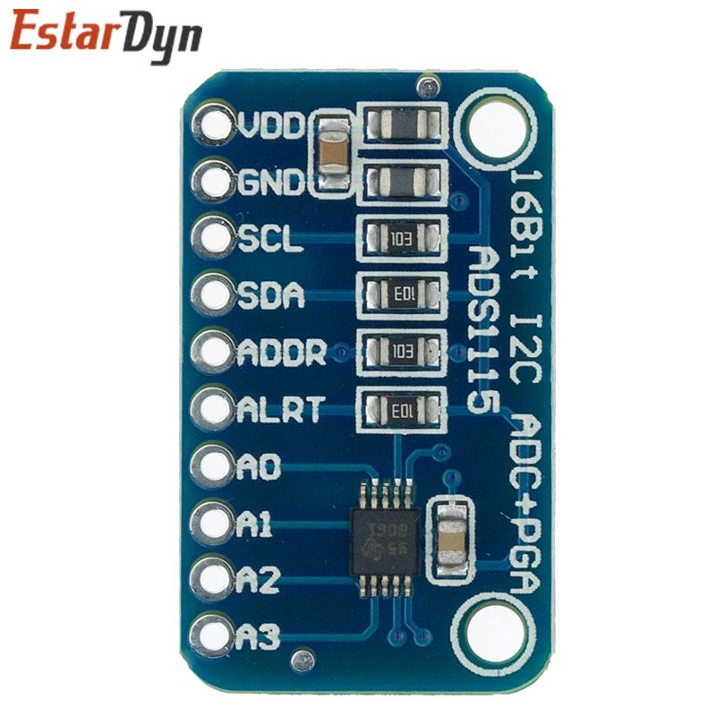 ADS1115 ADC ultra-compact 16-precision ADC Module development board