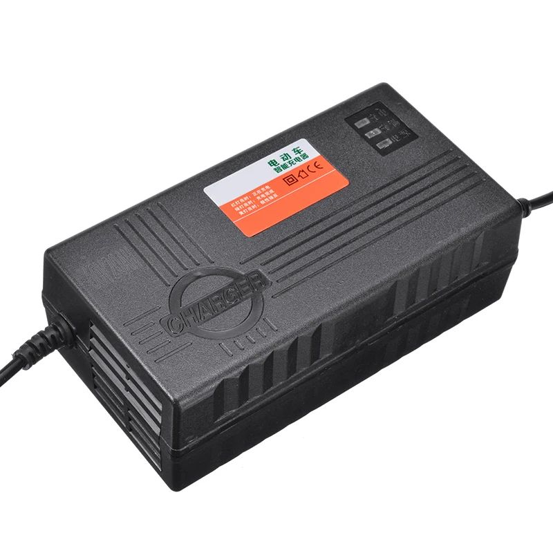 60V 20AH Motorcycle Battery Charger 6 LED Display For Scooter Wheel Lead Acid Battery Electric Bicycle Accessories Parts