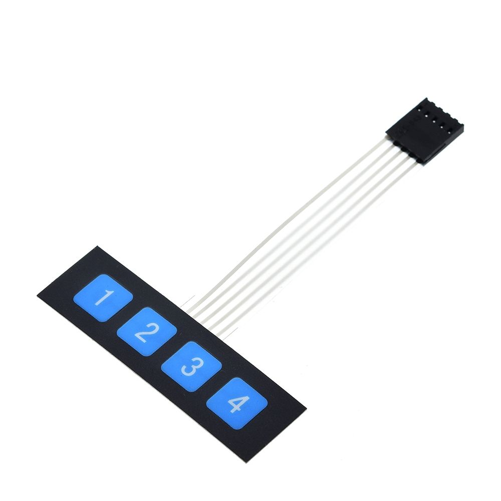New 4 12 16 20 Key 4*4 Membrane Switch Keypad 1x4 3x4 4x4 4*5 Matrix Array Matrix keyboard for arduino smart car