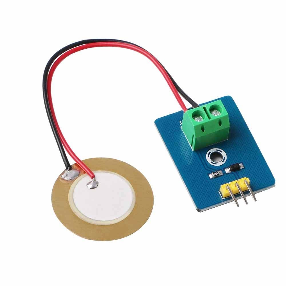 DIY KIT 3.3V/5V Ceramic Piezo Vibration Sensor Module Analog Controller Electronic Sensor For Arduino UNO R3