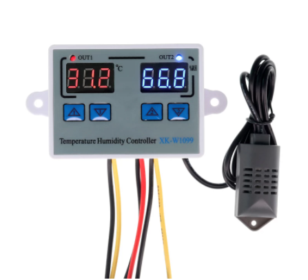 Digital Thermostat Humidistat Egg Incubator Temperature Humidity Controller Regulator Thermometer Hygrometer XKW1099 W1099