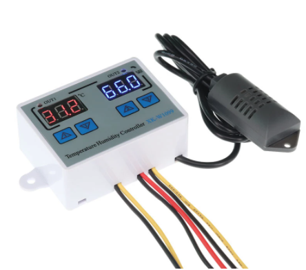 Digital Thermostat Humidistat Egg Incubator Temperature Humidity Controller Regulator Thermometer Hygrometer XKW1099 W1099