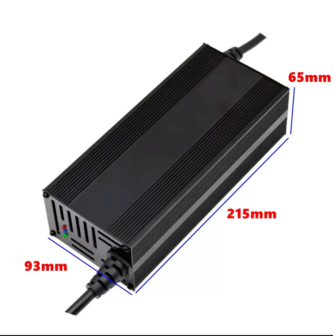 72V10A  metal shell lithium iron phosphate intelligent fast charger for scooter and golf cart,battery pack