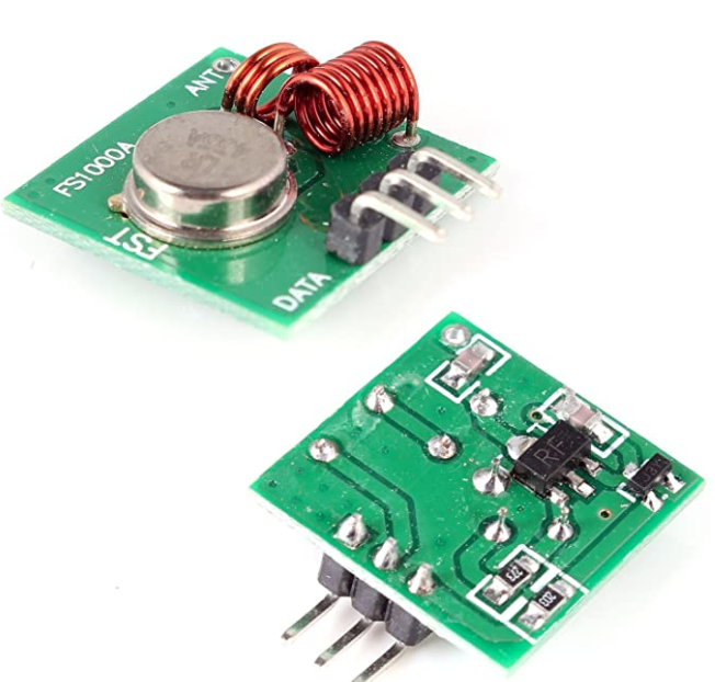 433M Super Regeneration Module Wireless Transmitter Module Burglar Alarm Transmitter Receiver 433 Frequency