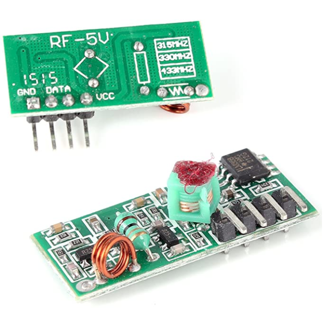 433M Super Regeneration Module Wireless Transmitter Module Burglar Alarm Transmitter Receiver 433 Frequency