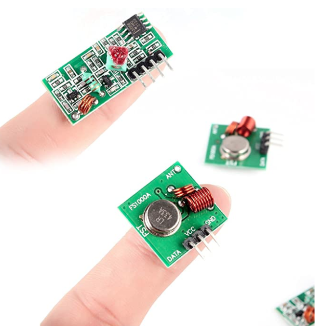 433M Super Regeneration Module Wireless Transmitter Module Burglar Alarm Transmitter Receiver 433 Frequency