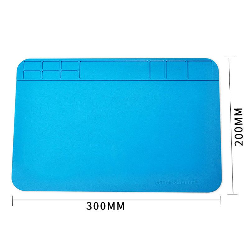 Heat Insulation Working Mat Heat-Resistant Soldering Station Repair Insulation Pad Insulator Pad Maintenance Platform 30*20cm