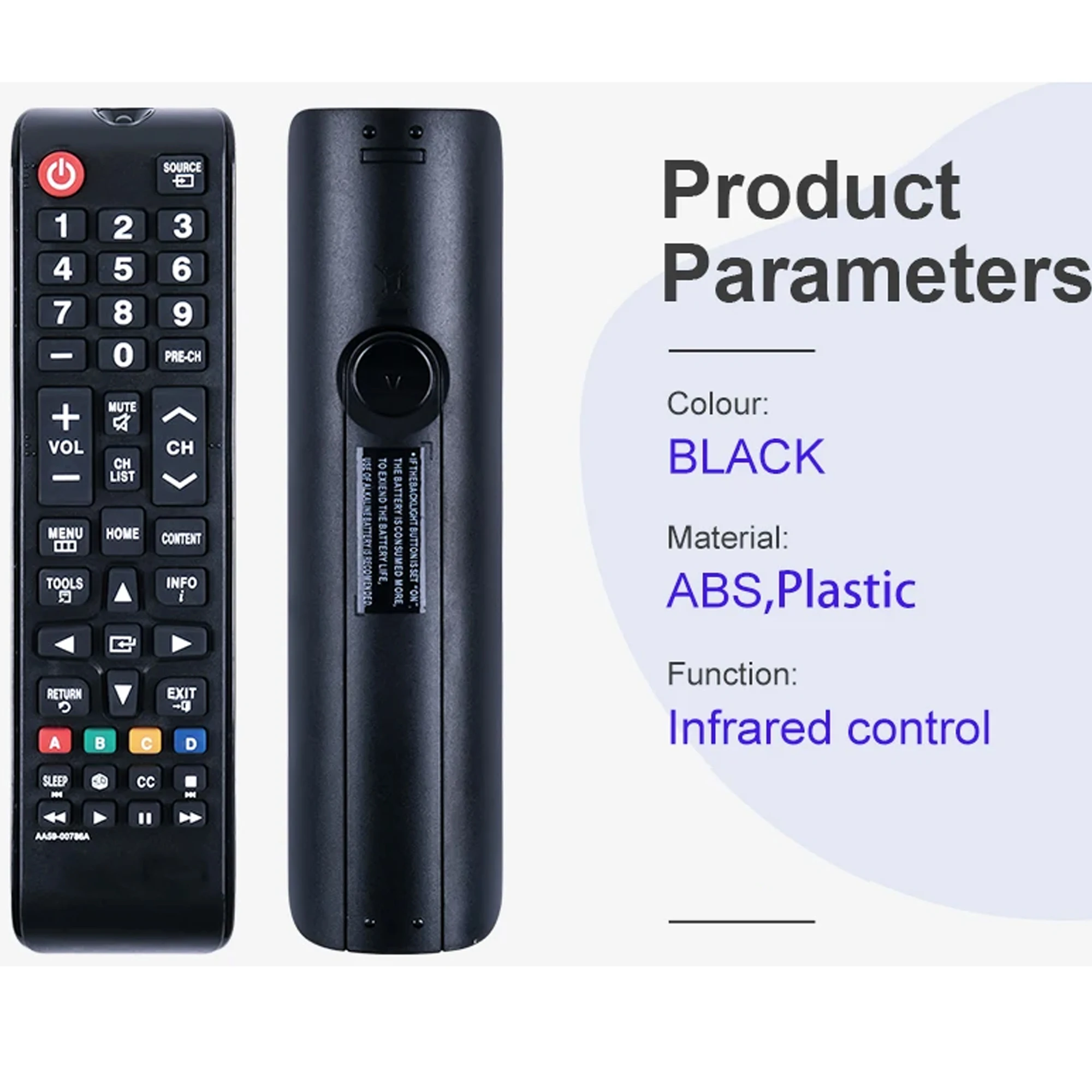 AA59-00786A Remote Control for Samsung 3D Full Smart HD LED TV F6800 F6700 UE40F8000ST UE40F6800 UE40F6700 UN55F6800 UN46F6800
