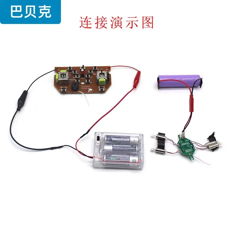 DIY Mini Quadcopter Remote Control Set, RC Toy Aircraft with One-Touch Takeoff, Flip, and Auto-Return Features