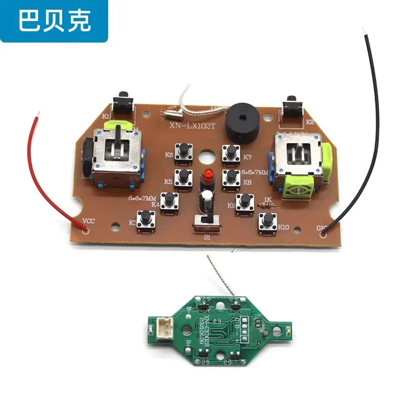 DIY Mini Quadcopter Remote Control Set, RC Toy Aircraft with One-Touch Takeoff, Flip, and Auto-Return Features