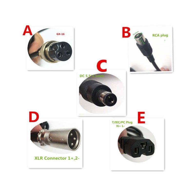 54.6V 3A Lithium Battery Charger 54.6V3A electric bike Charger for 13S 48V Li-ion Battery pack charger High quality