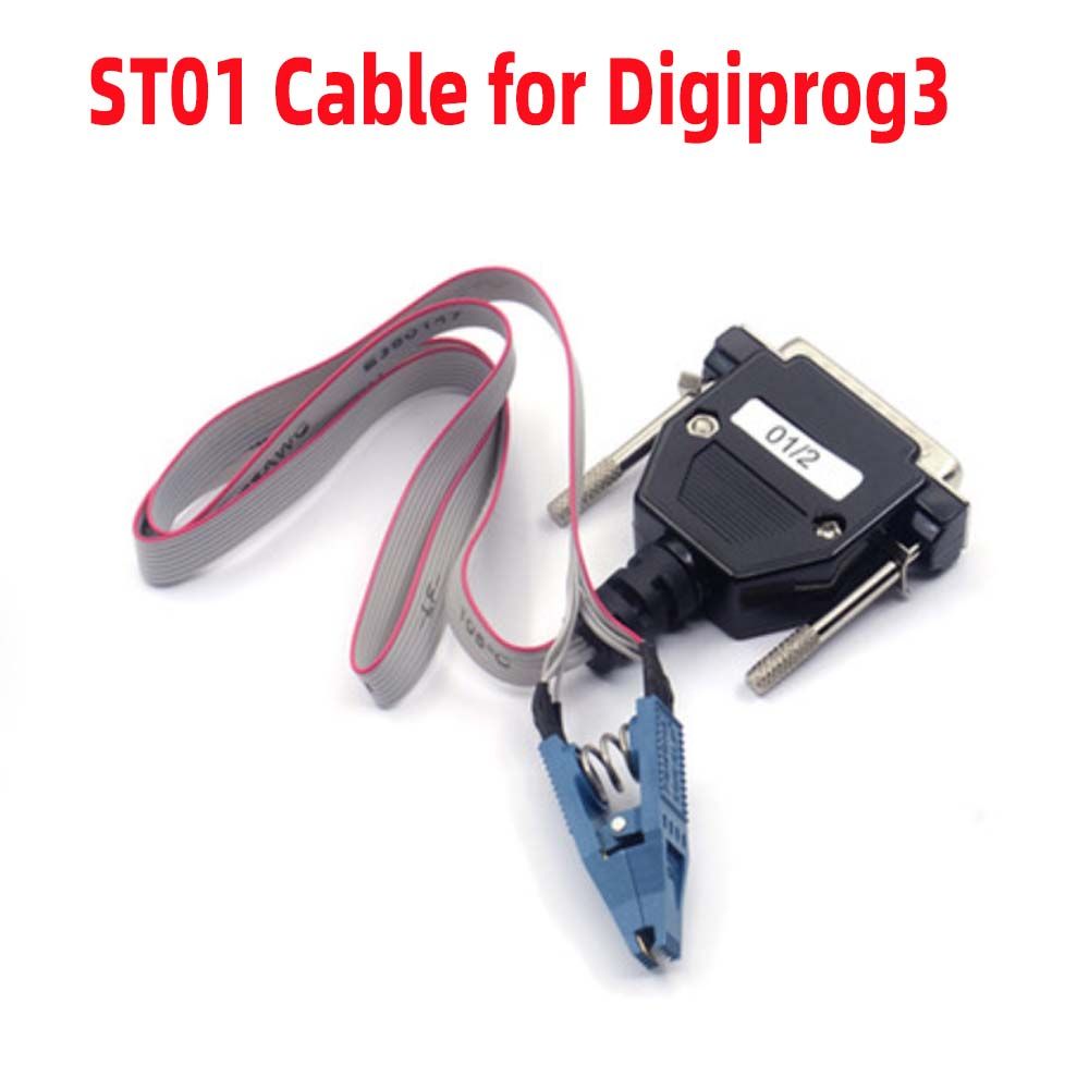 Full Set Optional Digiprog3 ST01 01/2 ST04 04/2 Clip 01/04 Adapter for Digiprog III 16Pin Main Cable