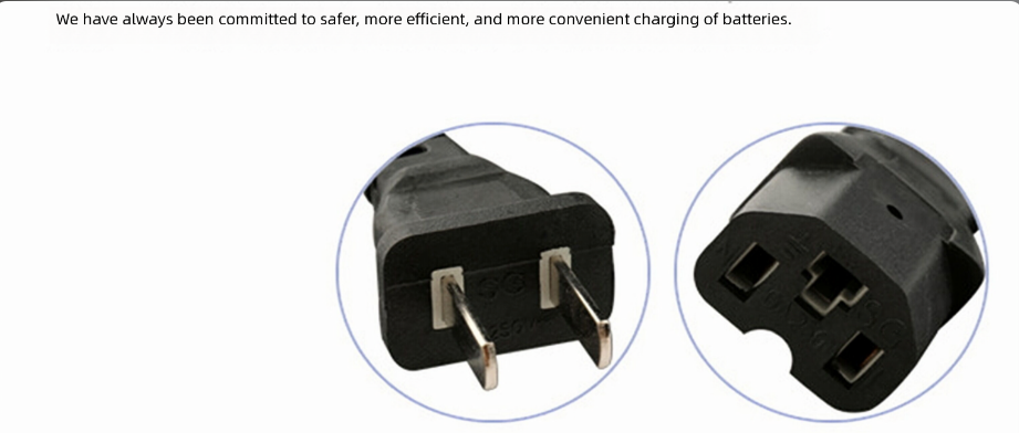48V 20AH Motorcycle Battery Charger  For Scooter Wheel Lead Acid Battery Electric Bicycle Accessories Parts