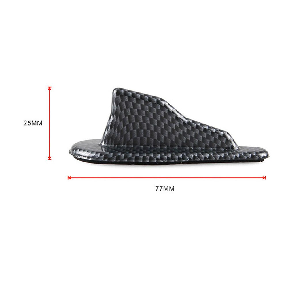 Universal Car Roof Shark Fins Spoiler Wing Kit Vortex Generator EVO Style CSL2018