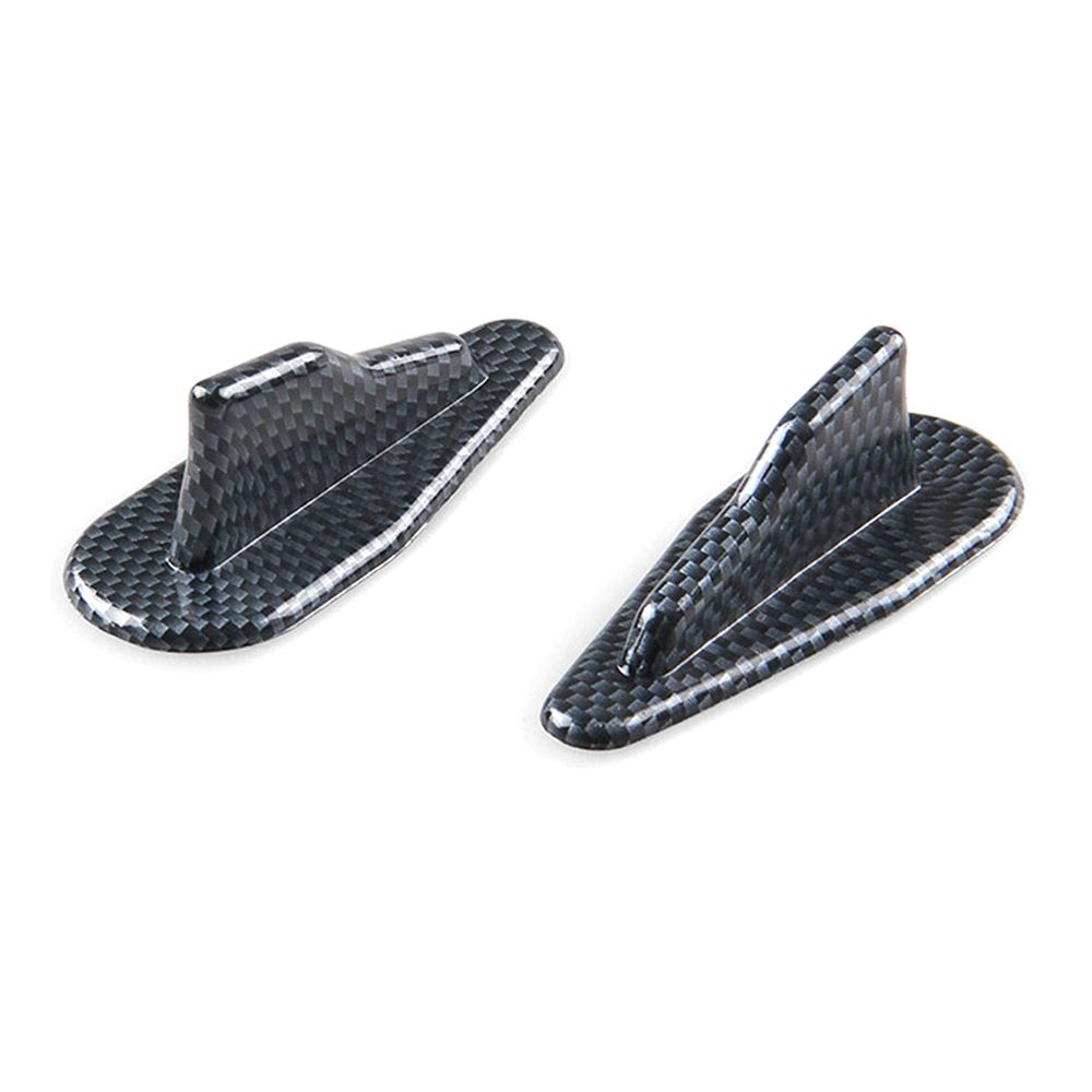 Universal Car Roof Shark Fins Spoiler Wing Kit Vortex Generator EVO Style CSL2018