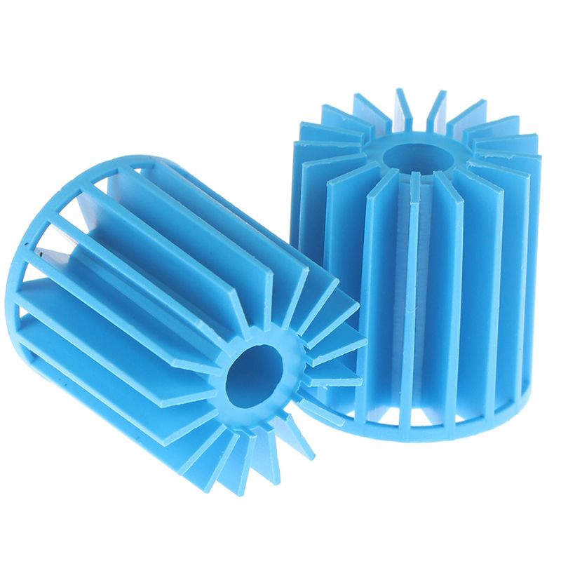 100pcs 15*16mm Bio Balls Aquarium Fish Tank Pond Filter Biological Filtration Media Blue PVC Filter Media