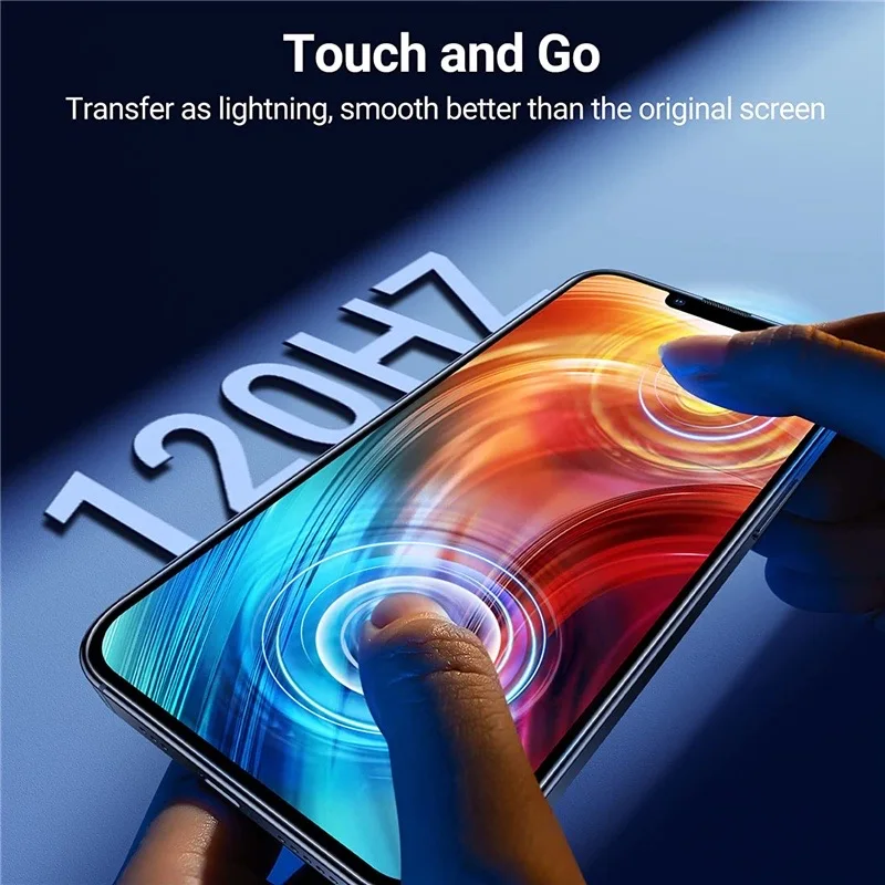 5Pcs Tempered Glass for IPhone15 14 13 12 11 Pro Max Screen Protector for IPhone 11 13Mini 7 8 14 Plus SE X XS XR 14Pro Glass 15 15pro 15promax 16 16pro 16promax 17 17air 17pro 17promax