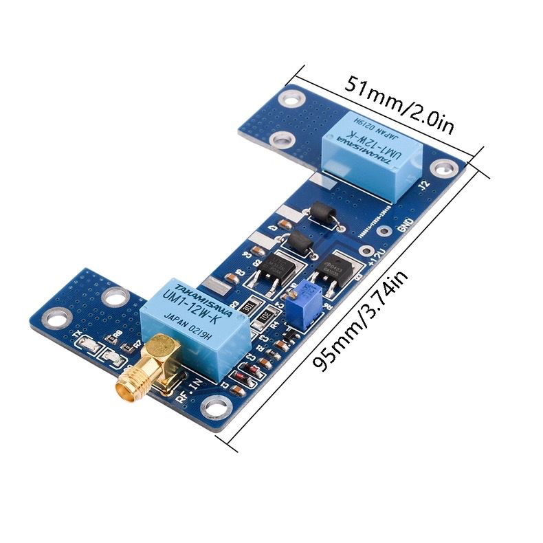70W Radio RF Power Amplifier Board Transceiver Conversion for RA30H4047M RA60H4047M Ham UHF VHF Walkie-Talkie 130-170M