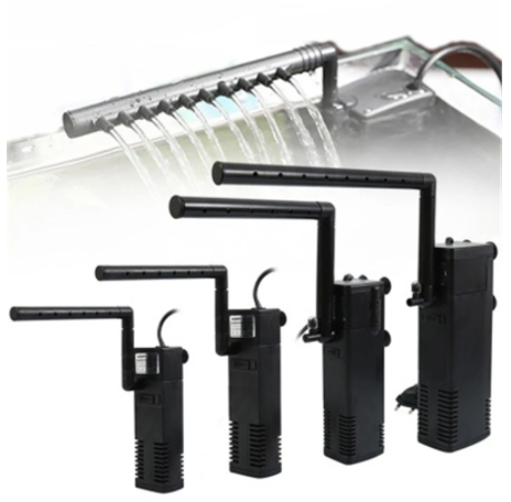 3/4/8/22W Aquarium Filter Submersible Pump Fish Tank internal Water purify Oxygen Spray Power Filter EU Plug aquarium