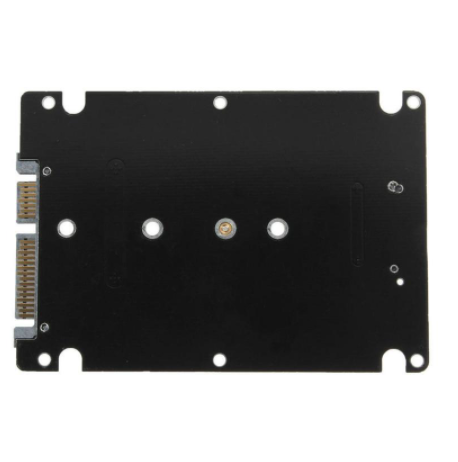 M.2 NGFF To 2.5 inch SATA SSD/MSATA To SATA Adapter Card Case (B key For PC Adapter M2 +M Desktop Socket NGFF )
