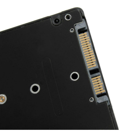 M.2 NGFF To 2.5 inch SATA SSD/MSATA To SATA Adapter Card Case (B key For PC Adapter M2 +M Desktop Socket NGFF )