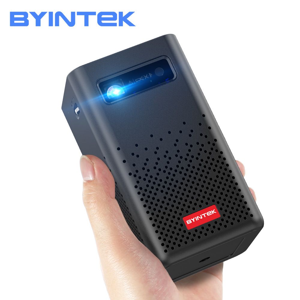 BYINTEK P20 Mini Portable Smart Android WIFI FULL HD 1080P TV Video Pico LED DLP Projector for Mobile Smartphone 4K Cinema