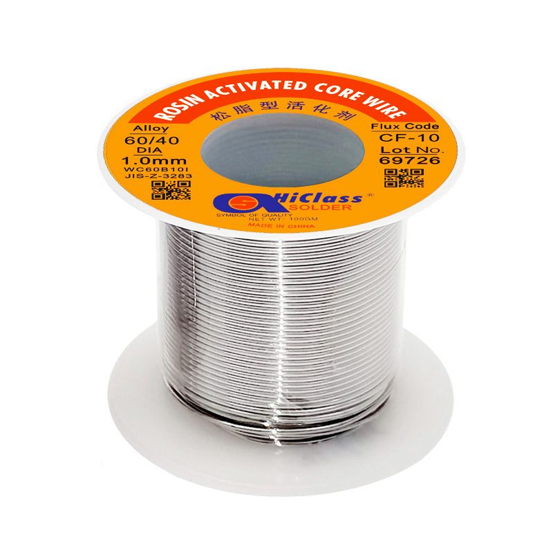 Solder Wire Tin 63/37 soldering Low melting 0.5mm 0.8mm 1.0mm 1.2mm 2.0mm Rosin Core Flux1.8%~ 2.4%