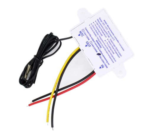 10A 12V 24V 220VAC Digital LED Temperature Controller XHW3001 For Incubator Cooling Heating Switch Thermostat NTC W3001