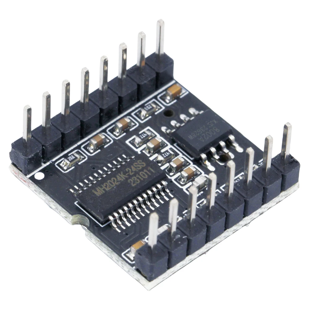 DFPlayer Mini MP3-TF-16P V3.0 MP3 Player Module TF Card U Disk Mini Audio Voice Module Board IO/Serial Port/AD for Arduino DIYv