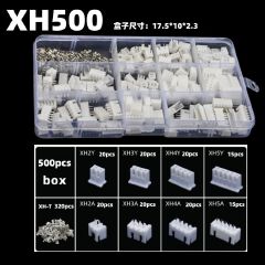 760pcs 500pcs 230pcs XH2.54mm 2/3/4/5/6P Male/Female Continuous Terminal Housing PCB Header Wire Connector 1M 10P Cable/Crimping Tool Kit
